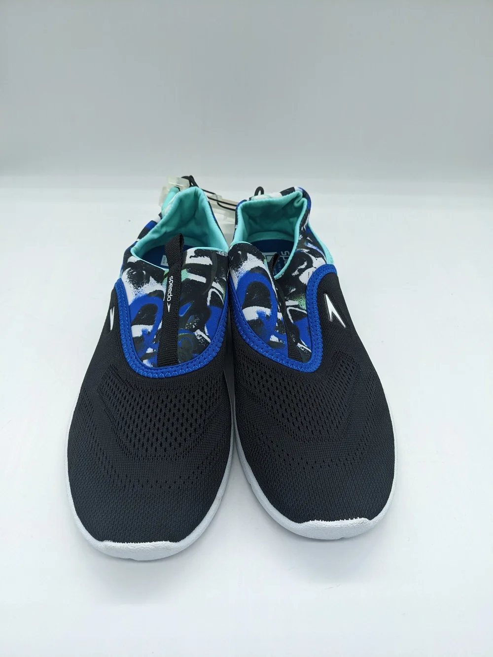 Speedo Teal and Black Junior Water Shoes